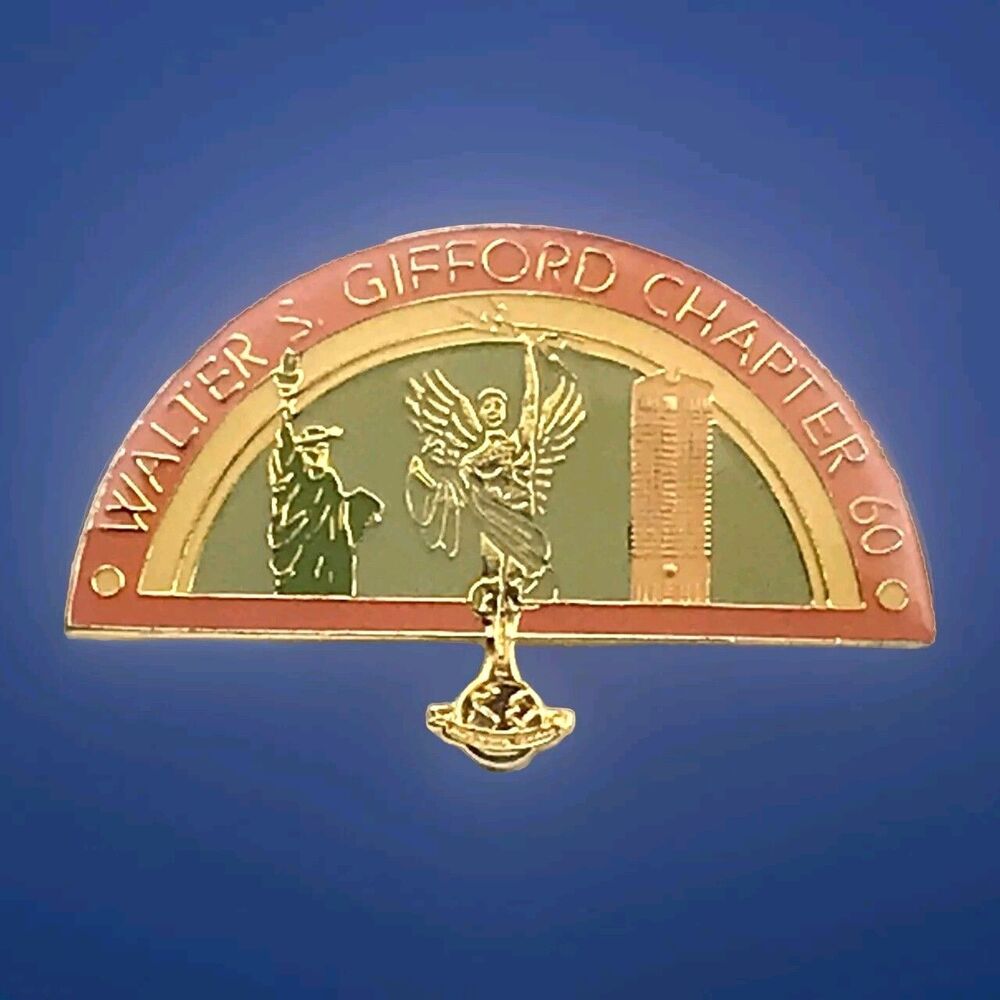 Walter S Gifford Chapter 60 Telephone Pioneers of America Vintage Pin